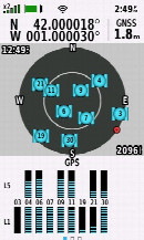 #6: My GPS receive, 3m from the point (GPS+Galileo+BeiDou)