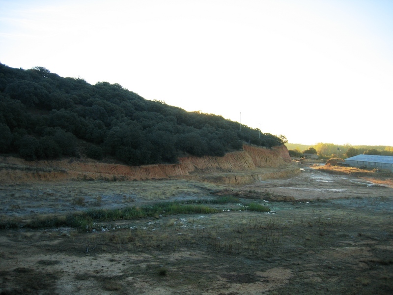 View from the Open Pit at a distance of 100 m