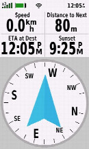 #5: My GPS receiver, 80m East of the confluence point (GPS+Galileo+BeiDou)