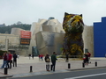#7: The flower dog in front of Guggenheim Museum
