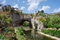 #12: The picturesque village of Puentedey, visited en route to this point