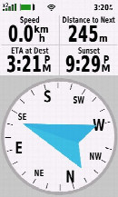 #3: My GPS receiver, 245m from the confluence point (GPS+Galileo+BeiDou)
