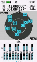 #4: ‘Half zeros’: 43 Degrees North, 340m beyond 4 Degrees West (GPS+Galileo+BeiDou)