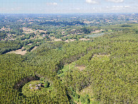 #8: View North, from 120m above the point