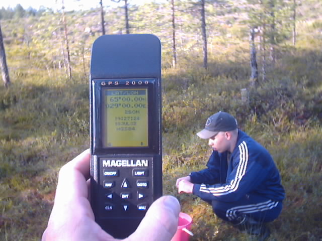 GPS reading and Antti T.