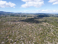 #11: View West, from 120m above the point