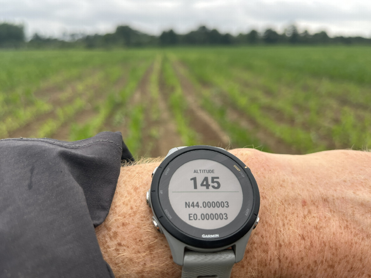 GPS reading