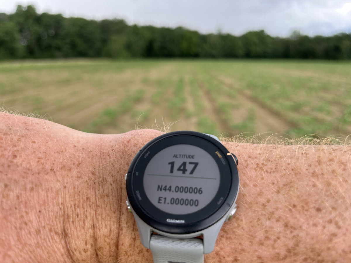 GPS reading