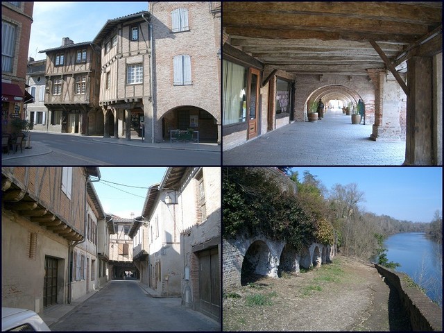 The beautiful village of Lisle sur Tarn