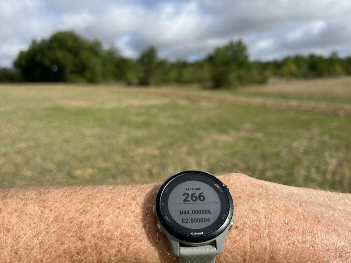 GPS reading