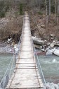 #10: Suspension bridge over the Cians