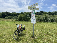 #7: My bicycle at the confluence point