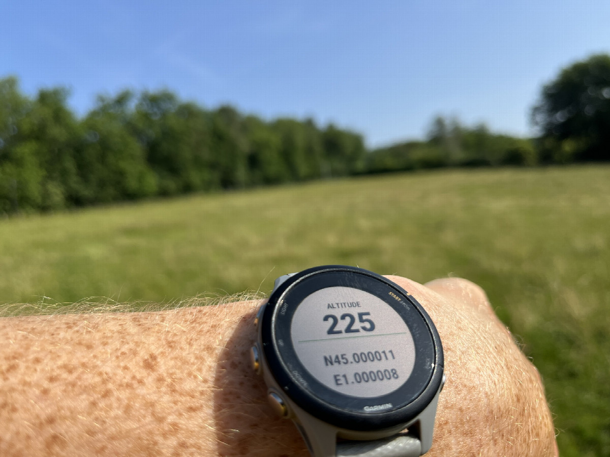GPS reading