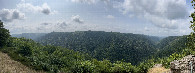 #7: Panorama of the Cère valley from the Rocher du Peintre
