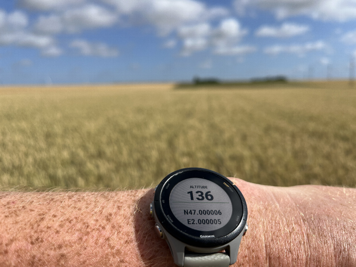 GPS reading
