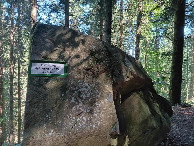 #5: boulder near CP 1