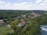 #8: View North (towards the village of Villers les Rigault), from 60m above the point
