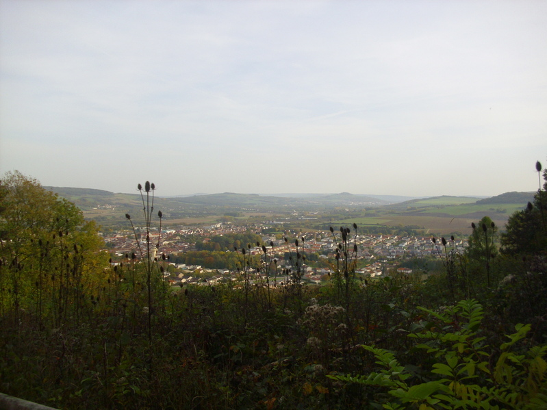 Pagny-sur Moselle seen from the viewing point