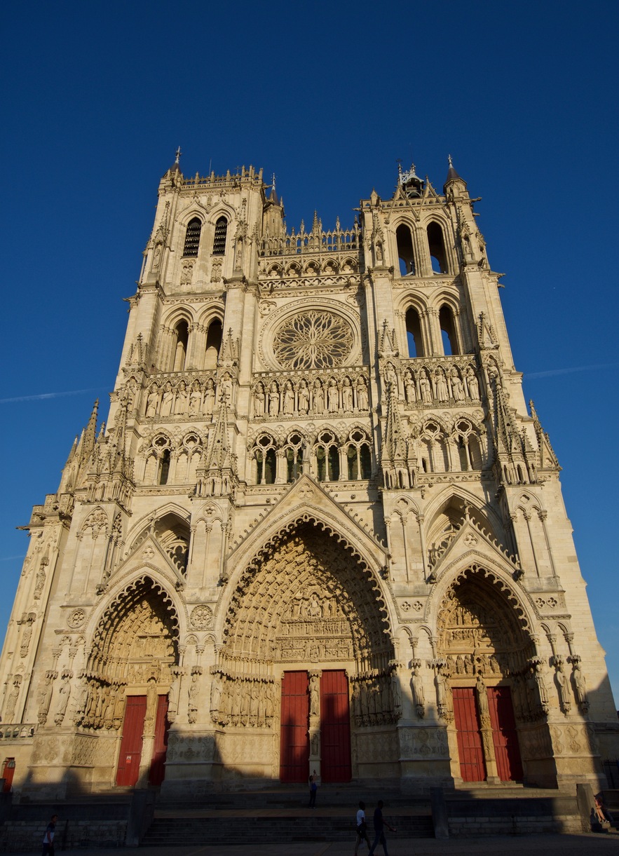 Nearby Amiens Cathedral - the tallest and largest cathedral in France