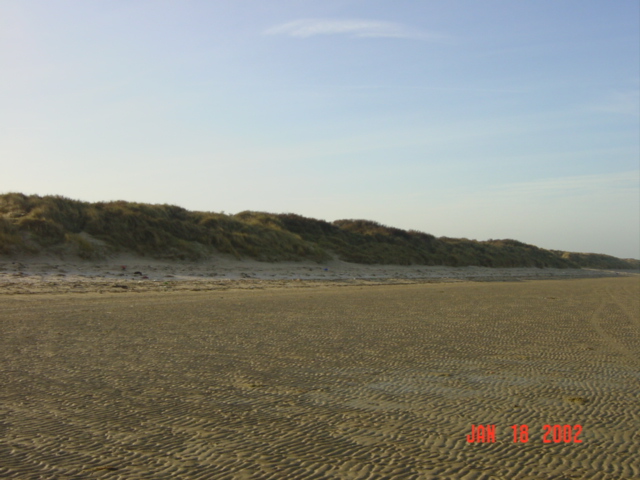 800 meters South : the dunes