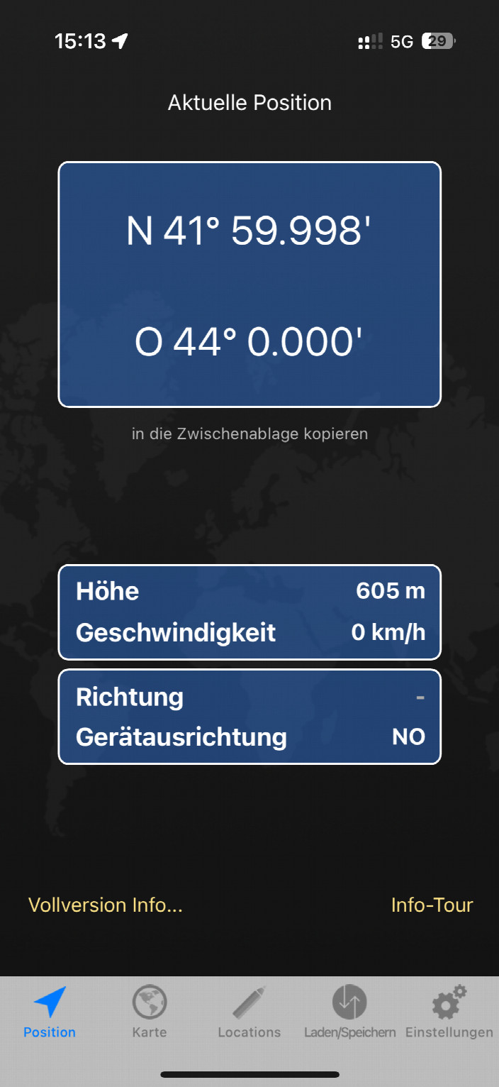 GPS Reading 