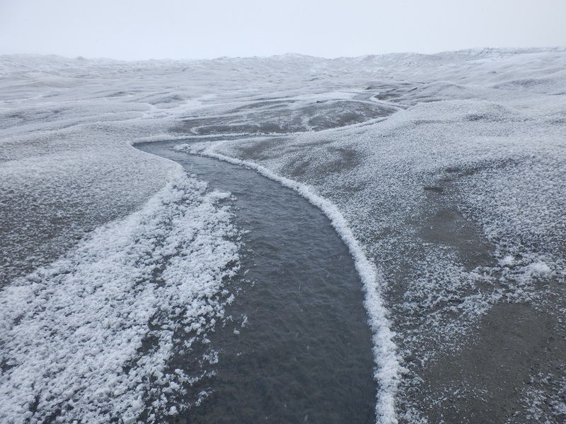 Streams on the Ice