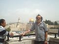 #2: Captain Peter in front the Wailing Wall and the al-Aqsā Mosque in Jerusalem