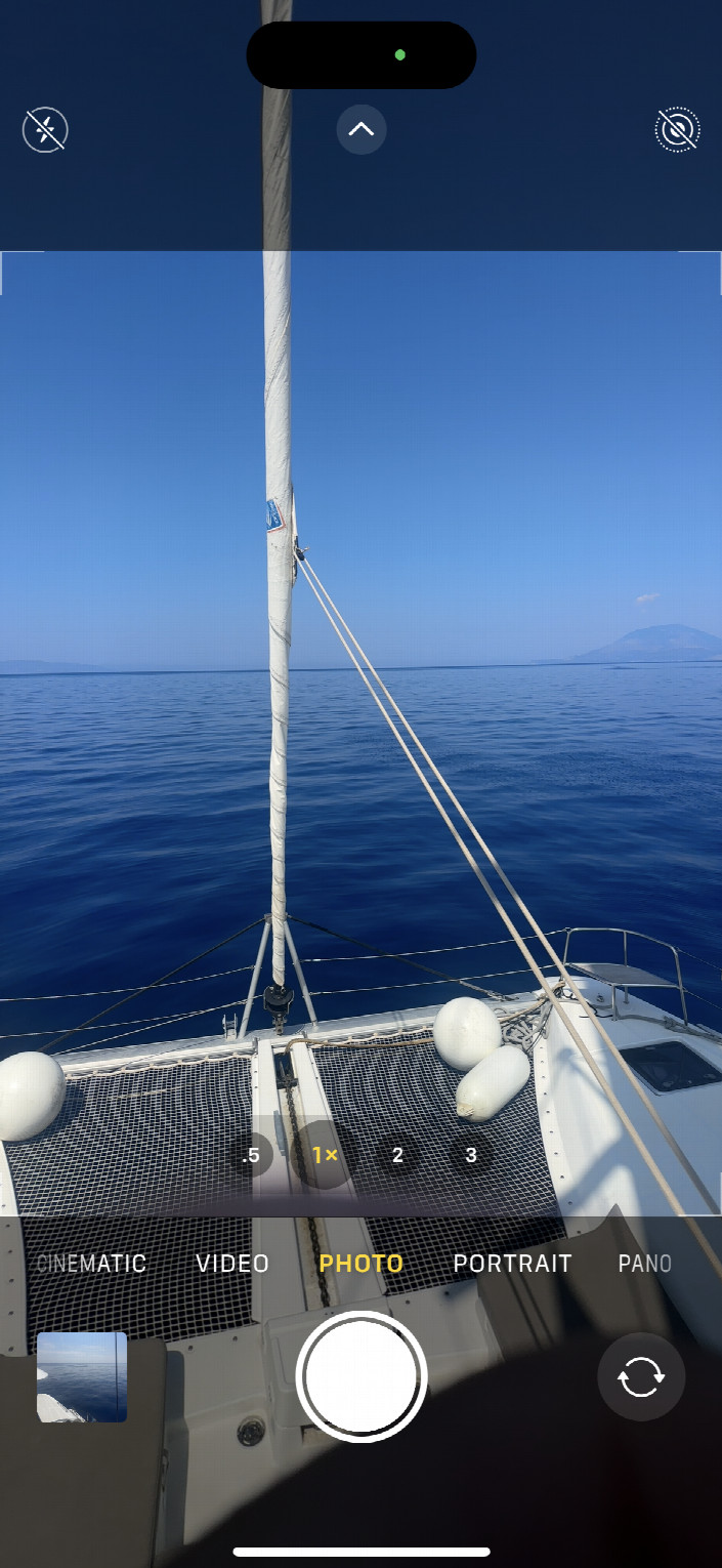 Looking west