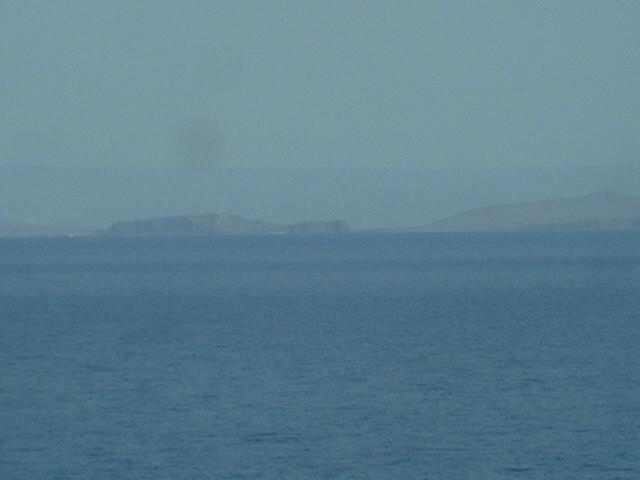 View to NE from the confluence with Kalloni Islet in front of the Gulf of Kallonís
