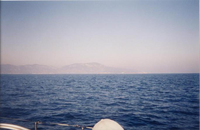 View East towards the Island of Vis