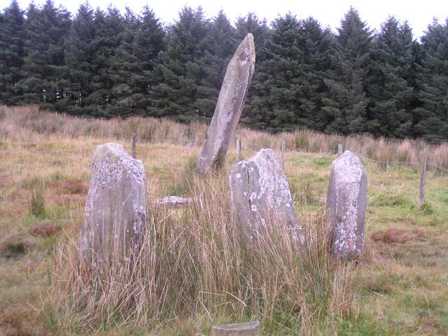 Knocknakilla stone circle