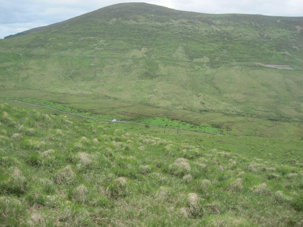 way back, view towards campingcar