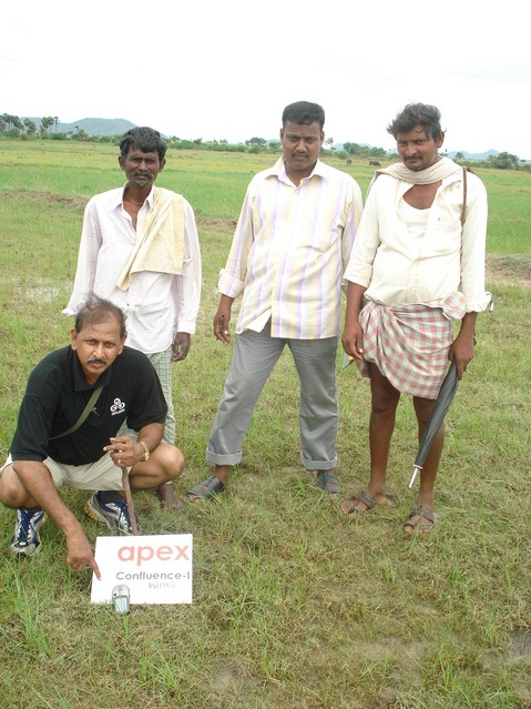 Mr.Gunachandran with Vasu and two locals
