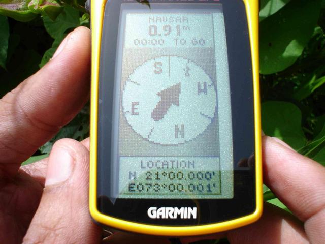 GPS at 21N73E