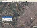 #4: Google Earth shows the closest approach as 1.68 km