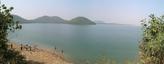 #5: View to CP area from SE across the Chandil dam lake
