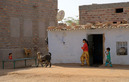 #10: Residents and their home inside the courtyard