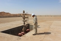 #8: Engineer Hasan at the oil well drilled in Badra in 1978