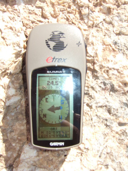 View of GPS from closest point