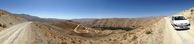#11: Panorama half way up with the oasis Sorheh 5 km from CP