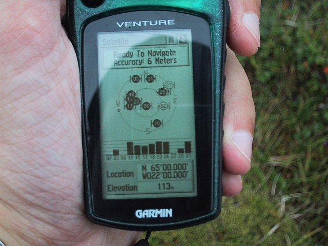 GPS readout
