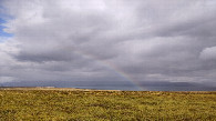 #9: view to the north with rainbow