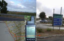 #2: Highway exit ramp, map and GPS reading