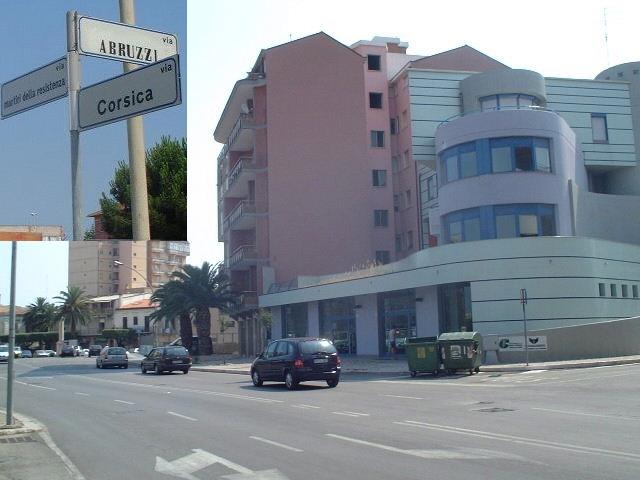 Via Abruzzi in the modern centre of Termoli