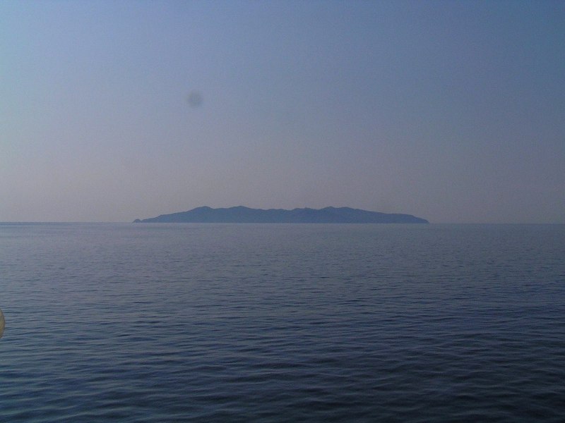 Isola Capraia seen from East