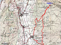 #4: GPS track of route taken overlaid onto the map