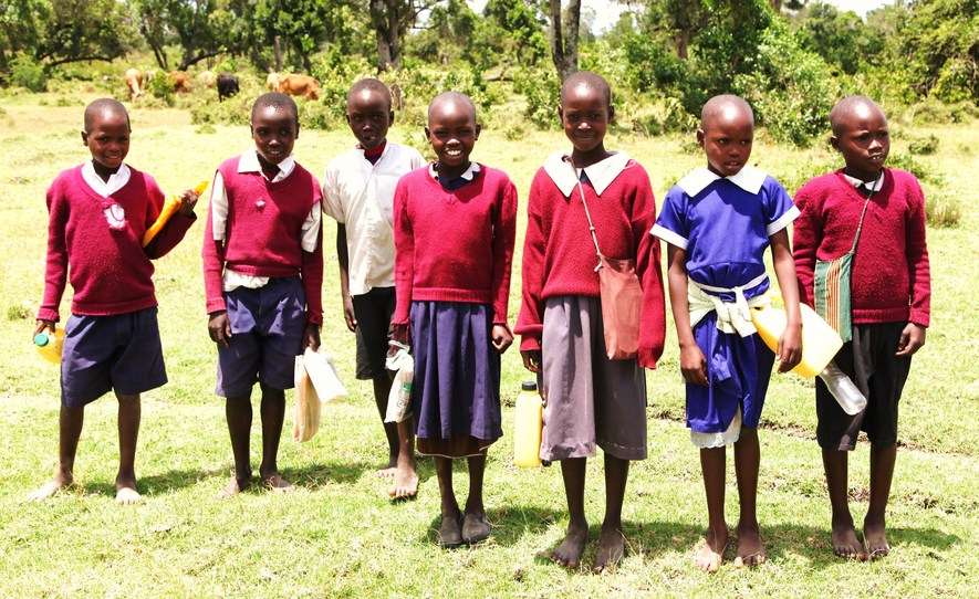 More Masai School Children