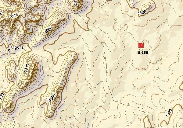 Topo map detail of Confluence