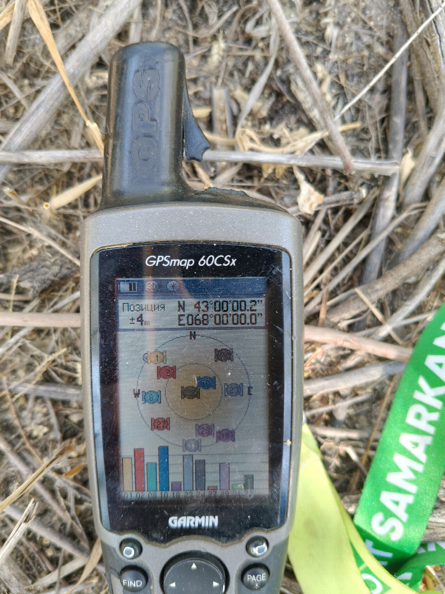 GPS reading