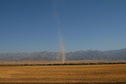 #8: Dust devil in front of Kyrgyz Ala Too parallel to main road Tashkent - Almaty